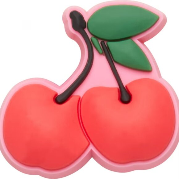 NWT Crocs Charm Jibbitz CHERRIES Food & Drink - Picture 3 of 3